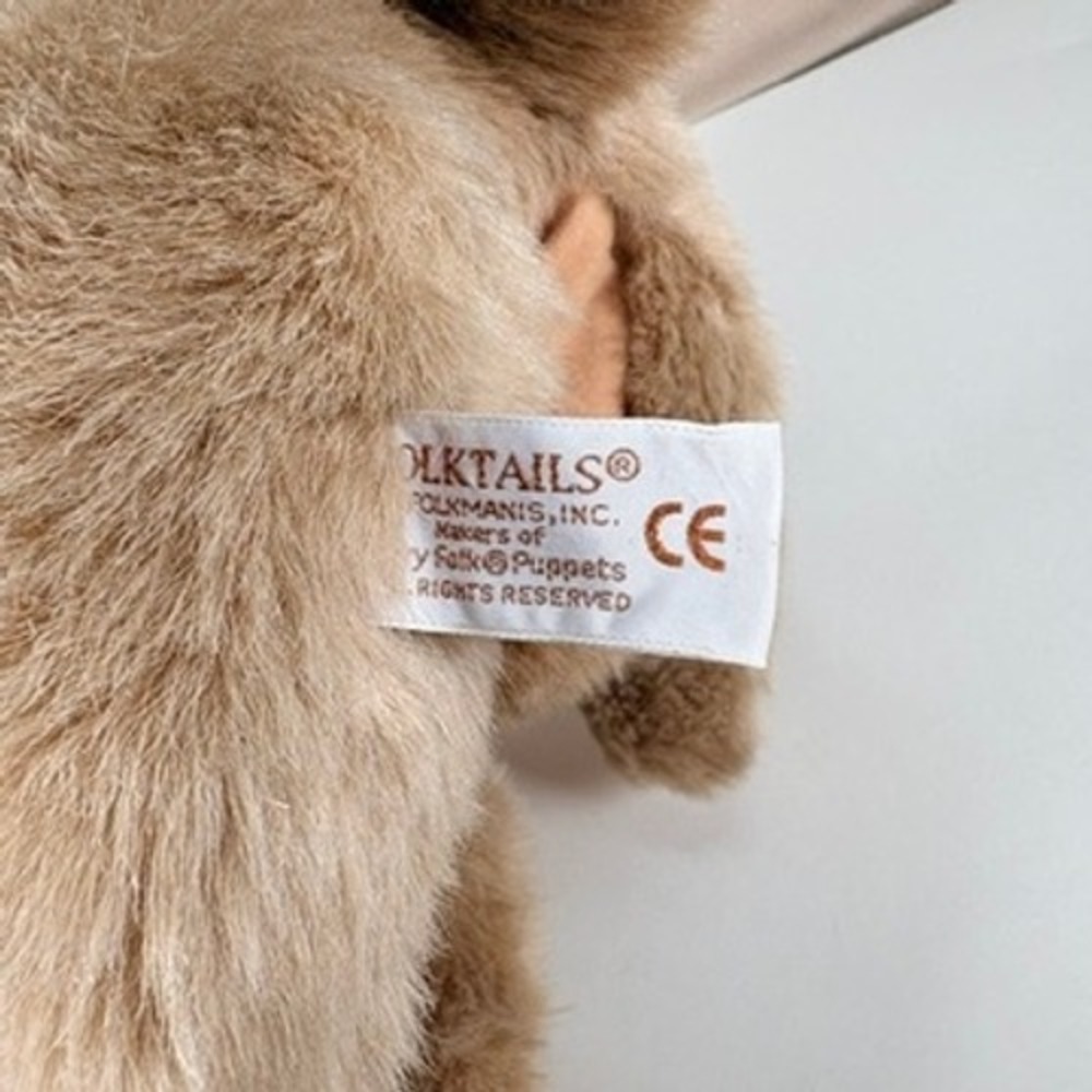 Folkmanis BOBCAT Full Bodied Hand Puppet Folktails 15" Plush Puppet - Picture 7 of 9